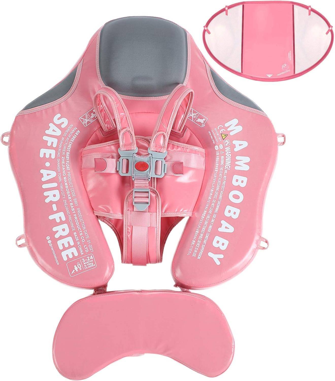Mambobaby Float with Canopy - Pink - Image 2