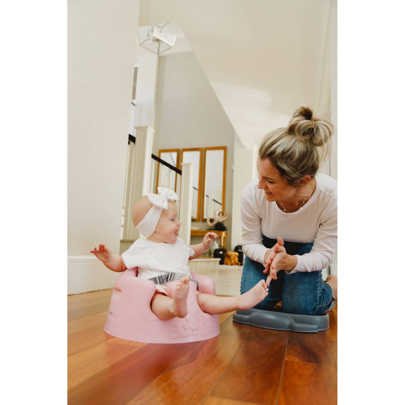 BUMBO Floor Seat - Cradle Pink - Image 3