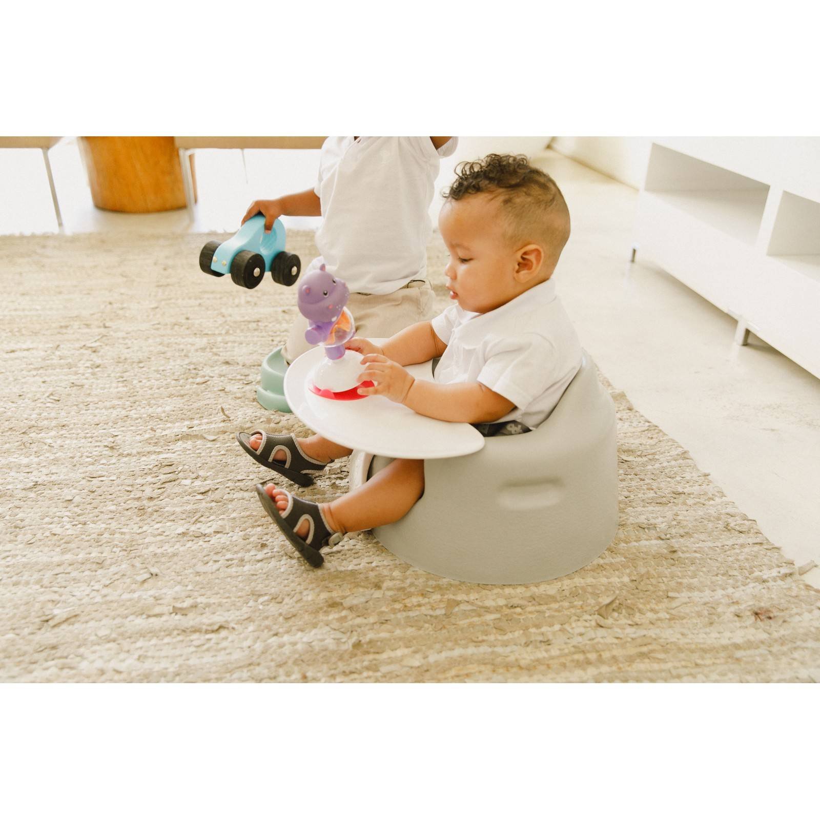 BUMBO Floor Seat Tray - White - Image 3