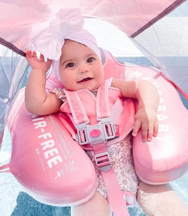 Mambobaby Float with Canopy - Pink - Image 6